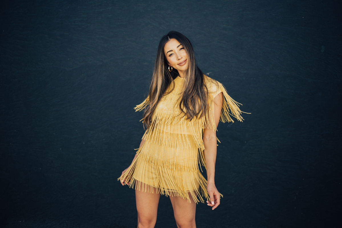 Something Sakura: Asos Yellow Fringe Romper